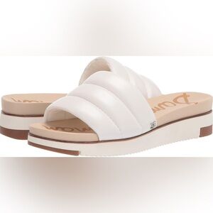 Sam Edelman Annalisa Women’s Leather Casual Pool Slides size 9